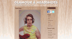 Desktop Screenshot of glamourandheadshots.com